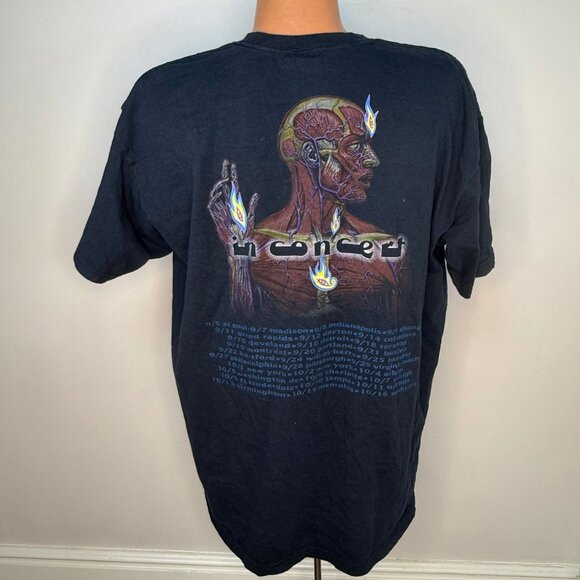 Vintage Y2K Tool Lateralus Tour T-Shirt, Anvil Size XL, In Concert 2001 - Picture 2 of 3